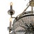Neoclassical Neoclassical or Regency Dore, Crystal, Six Arm Chandelier, Italy For Sale - Image 3 of 6