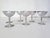19th Century Antique Crystal Champagne Glasses with Nancy Pattern from Baccarat, 1890s, Set of 6 For Sale - Image 5 of 12