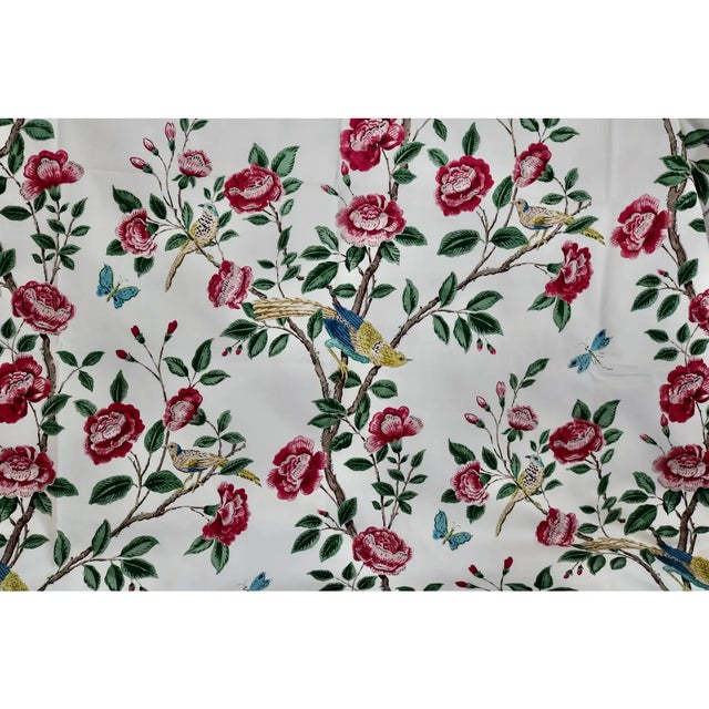 Sanderson Fabric Cotton Chintz Andhara 54 in Wide 2.95 Yards Long