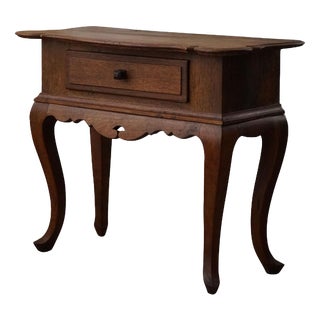 Baroque Danish Entry Table in Oak, 1920s For Sale