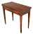 French 19th Century Mahogany Game Table Console For Sale