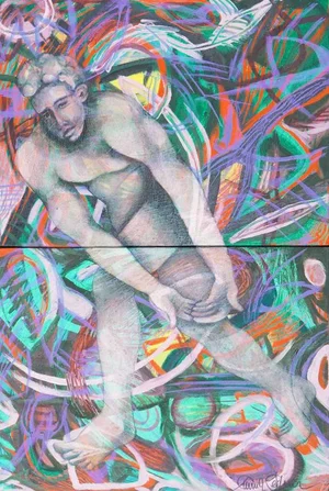 'Man in Motion' by Carrie Lederer