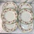 Shabby Chic Early 20th Century Theadore Haviland Limoges France Pink Roses With Th Gold Swag and Green Rim - Set of 6 For Sale - Image 3 of 9