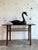 Vintage Boho Life Size Swan Decoy For Sale - Image 10 of 11
