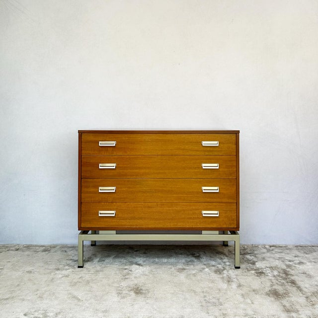 Vintage Limba Afrormosia Chest of Drawers by Leslie Dandy for G-Plan, 1950s For Sale - Image 10 of 16