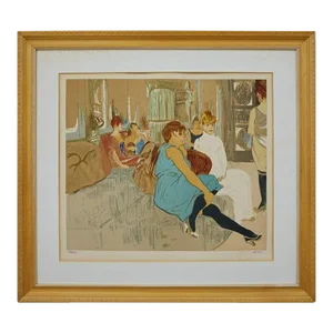 Toulouse-Lautrec (after) Framed Limited Edition Lithograph
