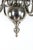 Flemish Silver-Plated Bronze Six-Light Chandelier, Early 20th Century For Sale In San Francisco - Image 6 of 12