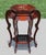 Vintage Chinese Rosewood Hexagonal Plant Stand / Pedestal With Mother-of-Pearl Inlay For Sale - Image 4 of 16