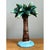 Vintage Ceramic Palm Tree Candlestick For Sale - Image 11 of 12