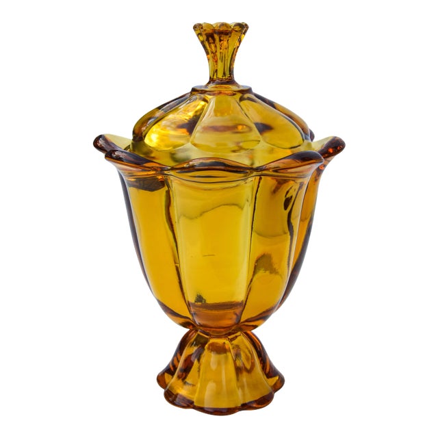 Midcentury Candy Dish W/ Details For Sale