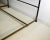 1990s Vintage Wrought Iron Full Panel Headboard Footboard W/Side Railings Matte Black Low Framed (6 Pcs) For Sale - Image 10 of 10