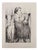 Luc-Albert Moreau, Two Women, Nude, Lithograph, Early 20th Century For Sale