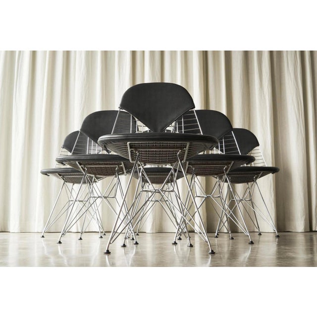 Bikini Wire Frame Chairs by Charles and Ray Eames for Vitra, 1980s, Set of 6 For Sale - Image 4 of 15