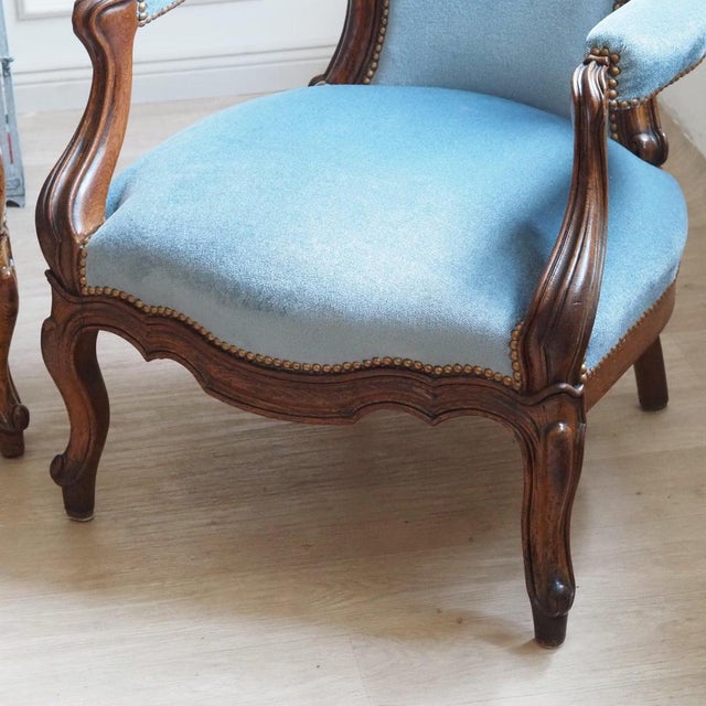 French Louis XV Salon Sofa and Armchairs, 1890, Set of 3 For Sale - Image 12 of 18