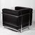 Bauhaus Lc2 Armchair by Le Corbusier, Pierre Jeanneret and Charlotte Perriand for Cassina For Sale - Image 3 of 5