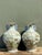 Chinoiserie Vintage Asian Hand Painted Crane Urns - A Pair For Sale - Image 3 of 12