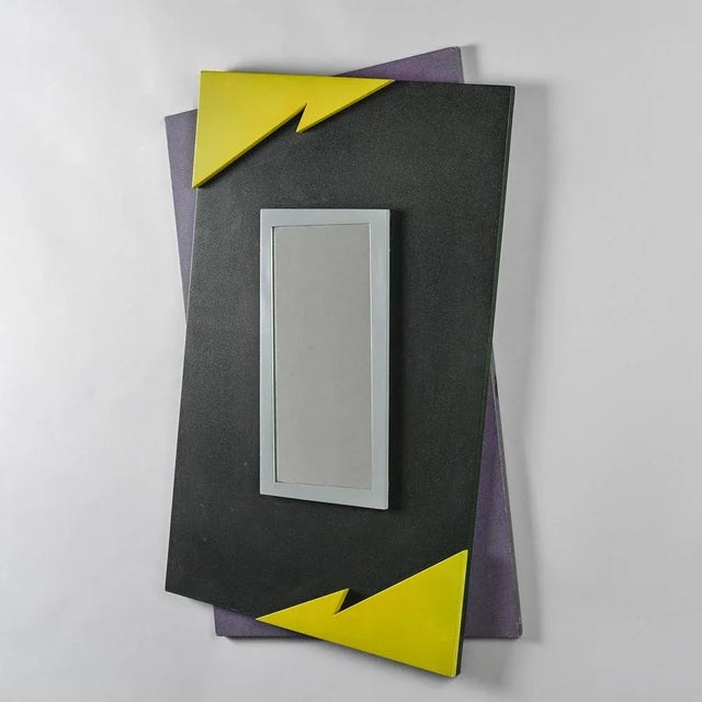 Vintage Mirror by Mario Eichmann, 1980s For Sale - Image 12 of 12