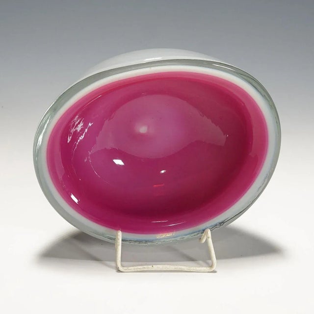 Alabastro Art Glass Bowl by Archimedes Seguso, Murano, Italy, 1958 For Sale - Image 4 of 6