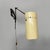1950s Mid-Century Modern Italian Adjustable Wall Lamp in Metal and Brass, 1950s For Sale - Image 5 of 18
