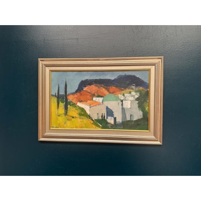 Stig Wernheden, Landscape, 1960s, Oil on Canvas, Framed For Sale - Image 17 of 18
