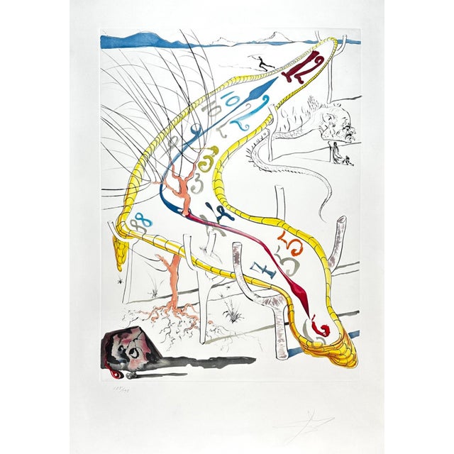 ARTIST: Salvador Dali TITLE: Conquest of Cosmos Frozen Watches of Space Time MEDIUM: Etching SIGNED: Hand Signed EDITION...