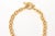 1990s Chanel Signed Gold Plated Chain Necklace With CC Pendant 90's For Sale - Image 5 of 10