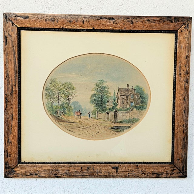 Late 19th Century Samuel Wagstaff, Near Tadcaster, 1898, Watercolor, Framed For Sale - Image 5 of 5