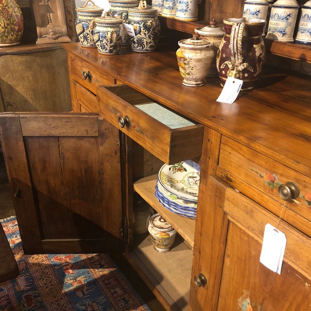 MId 18th Century Antique French Country Cherry Wood Cupboard Chairish