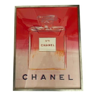 Two Late 20th Century Andy Warhol Chanel Posters For Sale