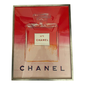 Two Late 20th Century Andy Warhol Chanel Posters