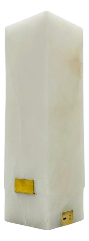 Visual Comfort Kelly Wearstler “Covet” Alabaster Rechargeable Table Lamp