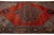 8 X 14 Allover Antique Bidjar Persian Wool Rug Handmade in Red and Blue For Sale - Image 9 of 10