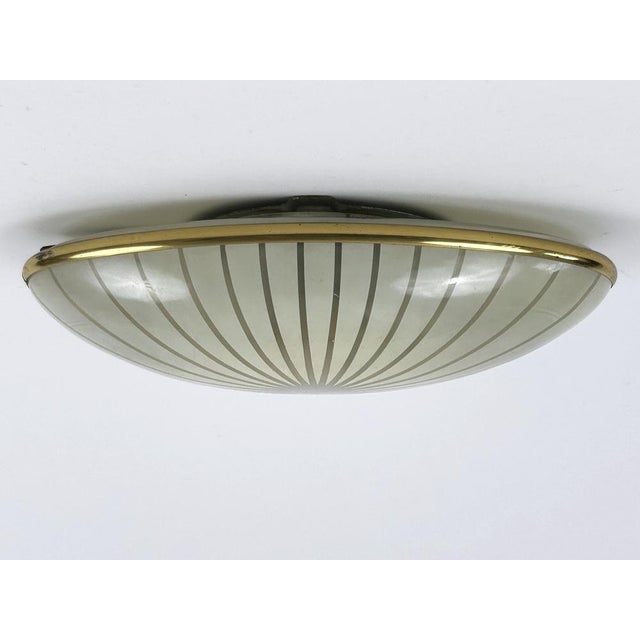 1950s Mid-Century Modern Sconce or Flush Mount, Germany, 1950s For Sale - Image 5 of 18