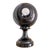 1937 English Sterling & Wood Trophy Lawn Bowling Ball on Stand For Sale