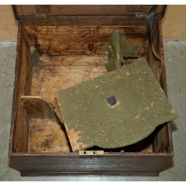 Antique Victorian Campaign Chest For Sale - Image 17 of 18