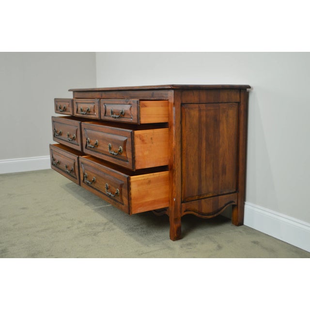 Habersham Plantation Solid Pine French Country Style Dresser For Sale - Image 4 of 13