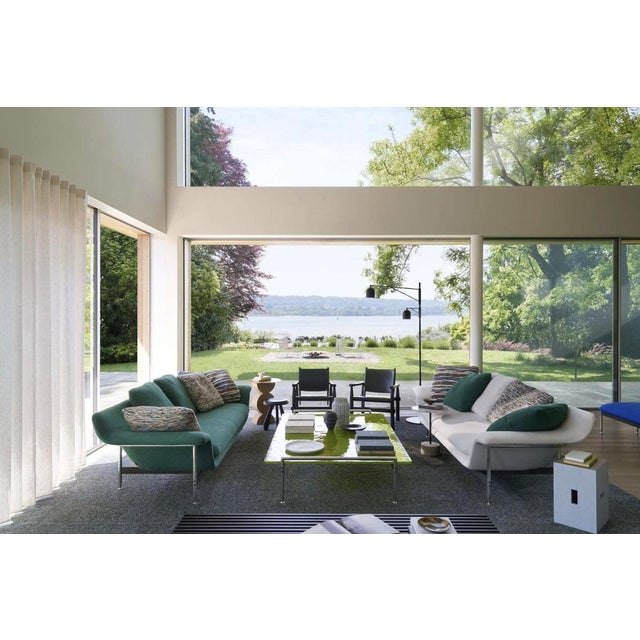 Gold Mid-Century Esosoft Bench by Antonio Citterio for Cassina For Sale - Image 8 of 17