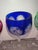 Blue Late 20th Century 4 Nachtman Cut to Clear Colored Crystal Goblets For Sale - Image 8 of 9