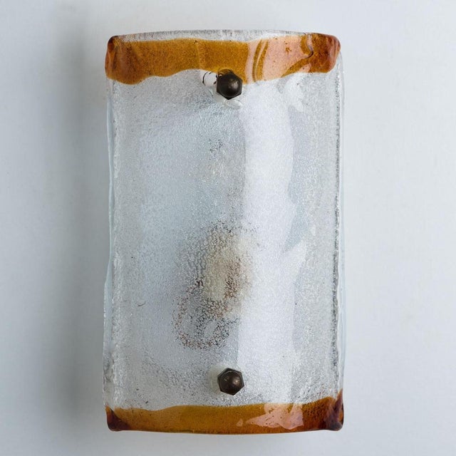 Rectangular Wall Light from Mazzega, 1960s For Sale - Image 6 of 12