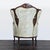 1980s Hausske-Harlen 1981 Rococo Revival Carved Wood & Gilt High-Back Wing Chair For Sale - Image 5 of 8