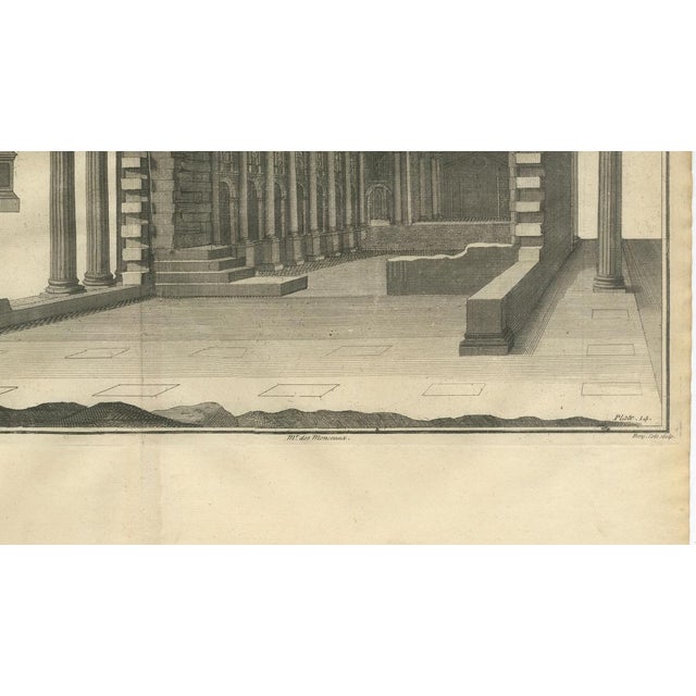 Black Bernard de Montfaucon, Basilica Interior, 1721, Engraving For Sale - Image 8 of 12