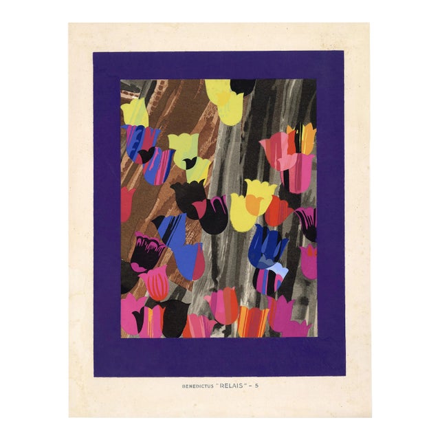 "Benedictus Relais" Lithograph C. 1925 For Sale