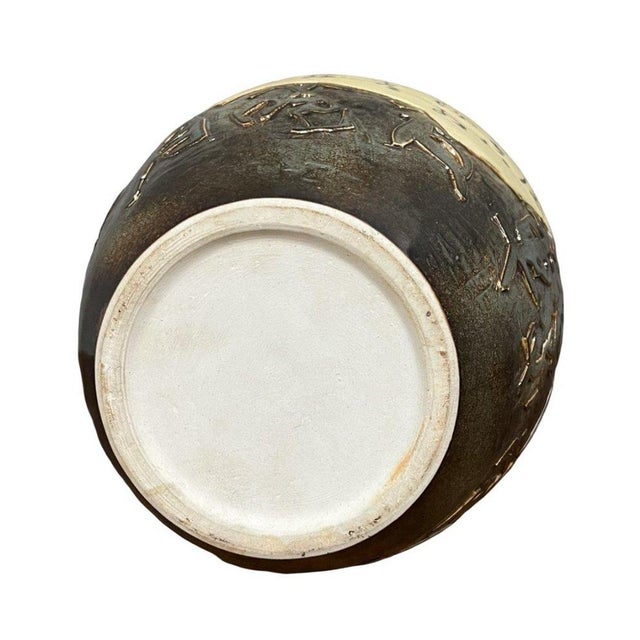 Large Chinese Painted Porcelain Vase For Sale - Image 5 of 8