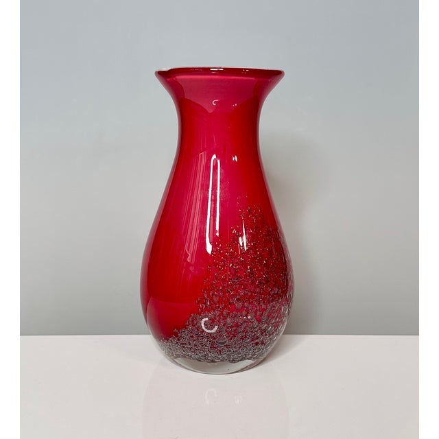 Lead Crystal Glass Art Vase from Schott Zwiesel, West Germany, 1960s For Sale - Image 16 of 18