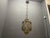 1950s Wrought Iron and Murano Glass Pendant Light, 1950s For Sale - Image 5 of 9