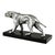 Black Art Deco Panther Sculpture by Limousin France, 1930 For Sale - Image 8 of 11