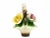 Mid 20th Century Nuona Capodimonte Flower Basket Art For Sale - Image 10 of 10