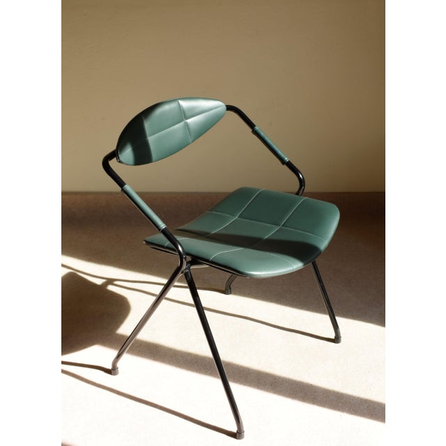 Black Model Rugby Chairs by Gilbert Steiner for Steiner, 1962, Set of 3 For Sale - Image 8 of 16
