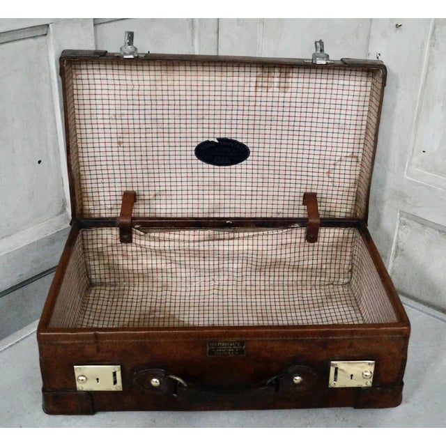 Edwardian Leather Case from George Perry & Co., 1905 For Sale - Image 6 of 11