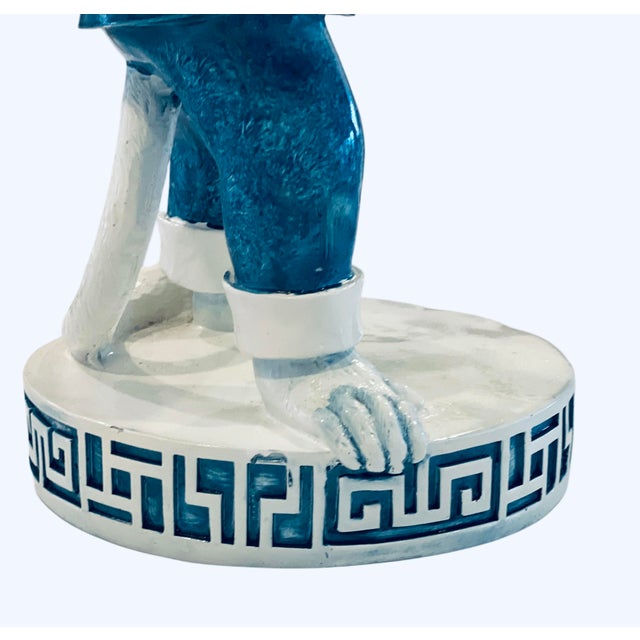 Pair Palm Beach Monkey’s Toting Artichoke Bowls For Sale - Image 11 of 18